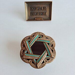 New Edgar Berebi Star of David Judaica Ring Box